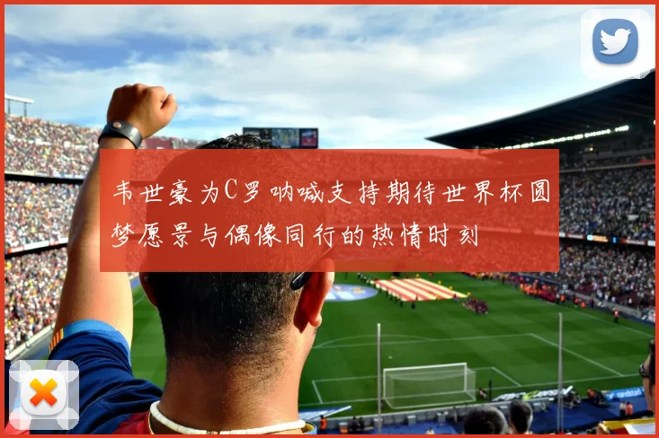 韦世豪为C罗呐喊支持期待世界杯圆梦愿景与偶像同行的热情时刻